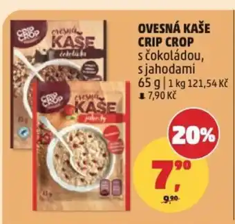 Penny Market Ovesná kaše crip crop s čokoládou, s jahodami nabídka
