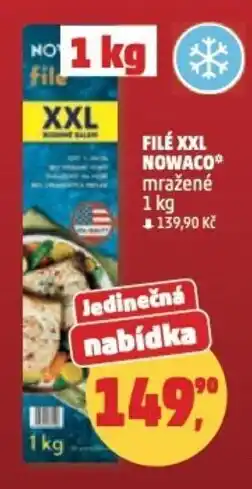 Penny Market Filé xxl nowaco mražené nabídka