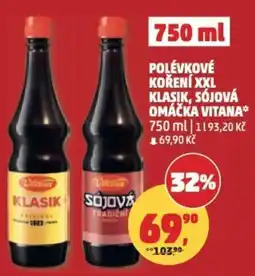 Penny Market Polévkové koření xxl klasik, sójová omáčka vitana nabídka