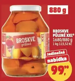 Penny Market Broskve půlené xxl nabídka