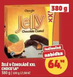 Penny Market Želé v čokoládě xxl choco'la nabídka