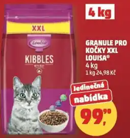 Penny Market Granule pro kočky xxl louisa nabídka