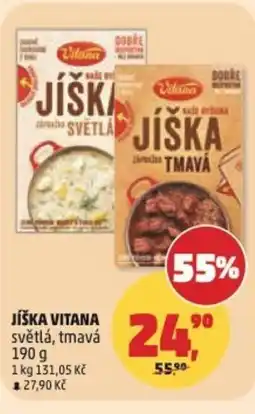 Penny Market Jíška vitana světlá, tmavá nabídka