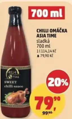 Penny Market Chilli omáčka asia time sladká nabídka