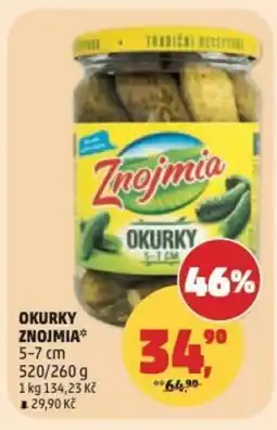 Penny Market Okurky znojmia 5-7 cm nabídka