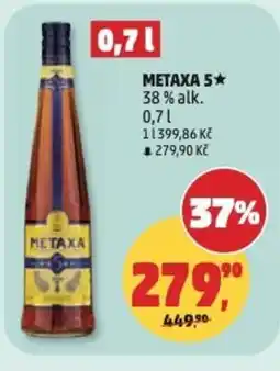 Penny Market METAXA 5 38% alk. nabídka