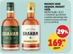 Penny Market Whiskey john graham, medový likér nabídka
