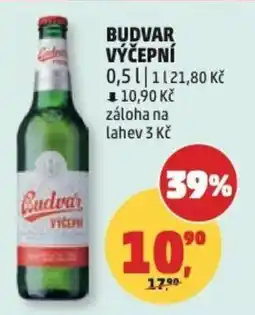 Penny Market Budvar výčepní nabídka