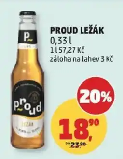 Penny Market Proud ležák nabídka