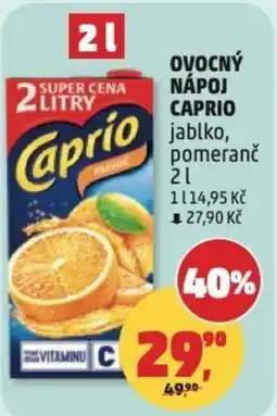 Penny Market Ovocný nápoj caprio jablko, pomeranč nabídka