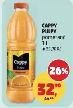 Penny Market CAPPY PULPY pomeranč nabídka
