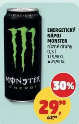 Penny Market Energetický nápoj monster nabídka