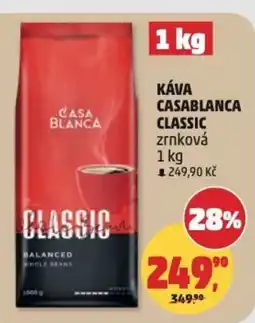Penny Market Káva casablanca classic zrnková nabídka