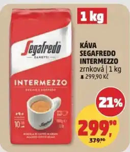 Penny Market Káva segafredo intermezzo zrnková nabídka