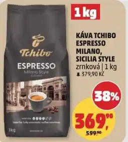 Penny Market Káva tchibo espresso milano, sicilia style zrnková nabídka