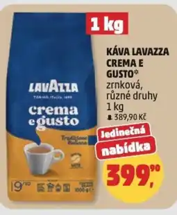 Penny Market Káva lavazza crema e gusto zrnková nabídka
