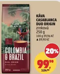 Penny Market Káva casablanca duo origin zrnková nabídka