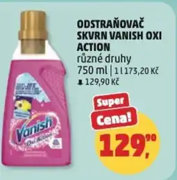 Penny Market Odstraňovač skvrn vanish oxi action nabídka