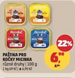 Penny Market Paštika pro kočky micinka nabídka