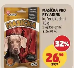 Penny Market Masíčka pro psy akinu kuřecí, kachní nabídka