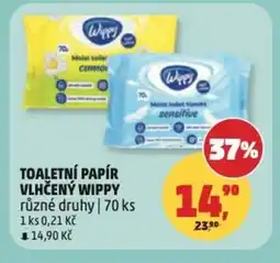 Penny Market Toaletní papír vlhčený wippy nabídka