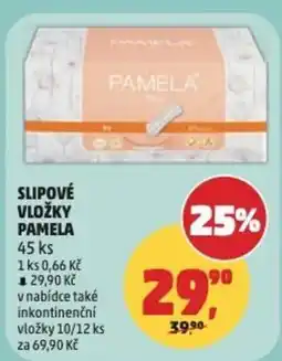 Penny Market Slipové vložky pamela nabídka