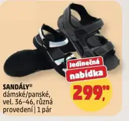 Penny Market SANDÁLY dámské/panské nabídka