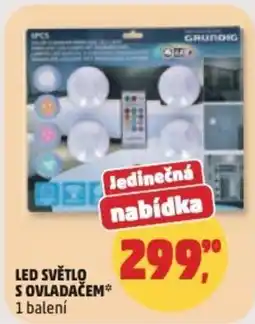Penny Market Led světlo s ovladačem nabídka