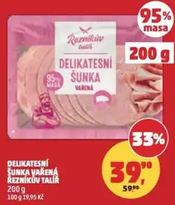 Penny Market Delikatesní šunka vařená řezníkův talíř nabídka