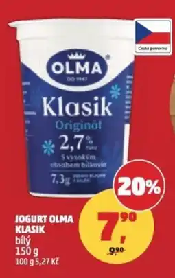 Penny Market Jogurt OLMA klasik bílý nabídka