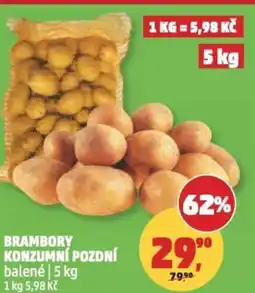 Penny Market Brambory konzumní pozdní balené nabídka