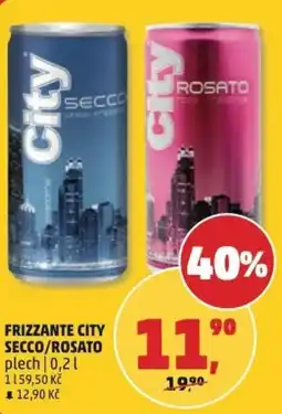 Penny Market Frizzante city secco/rosato plech nabídka