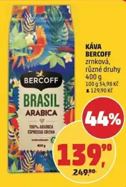 Penny Market Káva bercoff zrnková nabídka