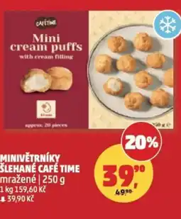 Penny Market Minivětrníky šlehané café time mražené nabídka