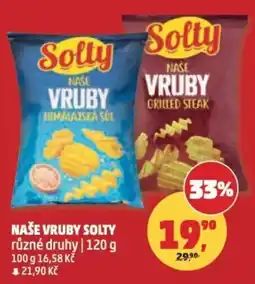 Penny Market Naše vruby solty nabídka