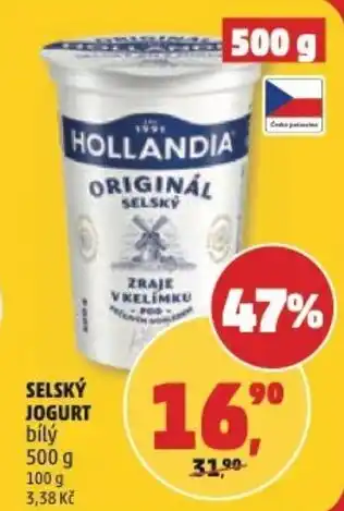 Penny Market Selský jogurt bílý nabídka