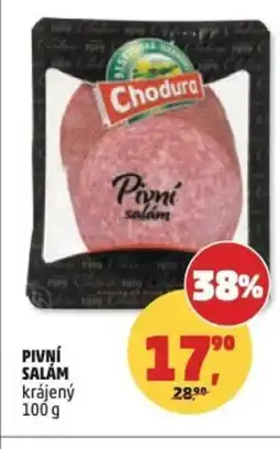 Penny Market Pivní salám krájený nabídka