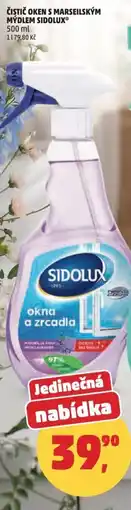 Penny Market Čistič oken s marseilským mýdlem sidolux nabídka