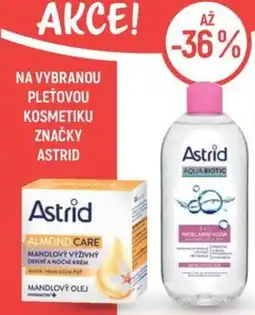 Globus Na vybranou pleťovou kosmetiku značky ASTRID nabídka