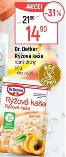 Globus Dr.Oetker Rýžová kaše nabídka
