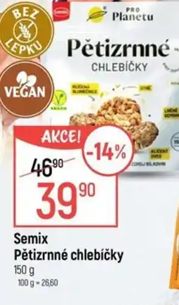 Globus Semix Pětizrnné chlebíčky nabídka