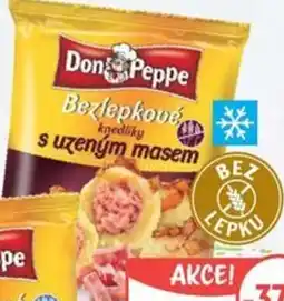 Globus Don Peppe Bezlepkové knedlíky s uzeným masem nabídka