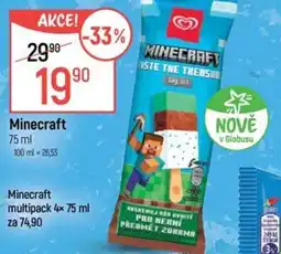 Globus Minecraft nabídka