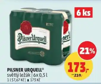 Penny Market Pilsner Urquell nabídka
