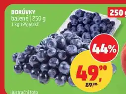 Penny Market Borůvky balené nabídka
