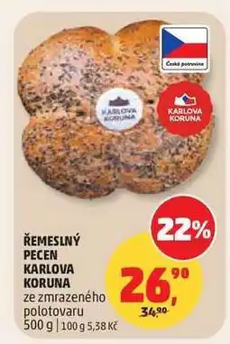 Penny Market Řemeslný pecen Karlova Koruna nabídka