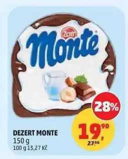 Penny Market Dezert Monte nabídka