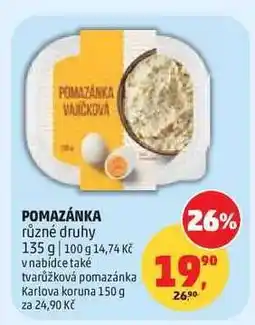 Penny Market POMAZÁNKA různé druhy nabídka