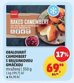 Penny Market OBALOVANÝ CAMEMBERT S BRUSINKOVOU OMÁČKOU nabídka