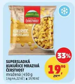 Penny Market SUPERSLADKÁ KUKUŘICE MRAZIVÁ ČERSTVOST nabídka